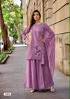 Blue Pearl By Wooglee Russian Viscose Plazzo Suits
